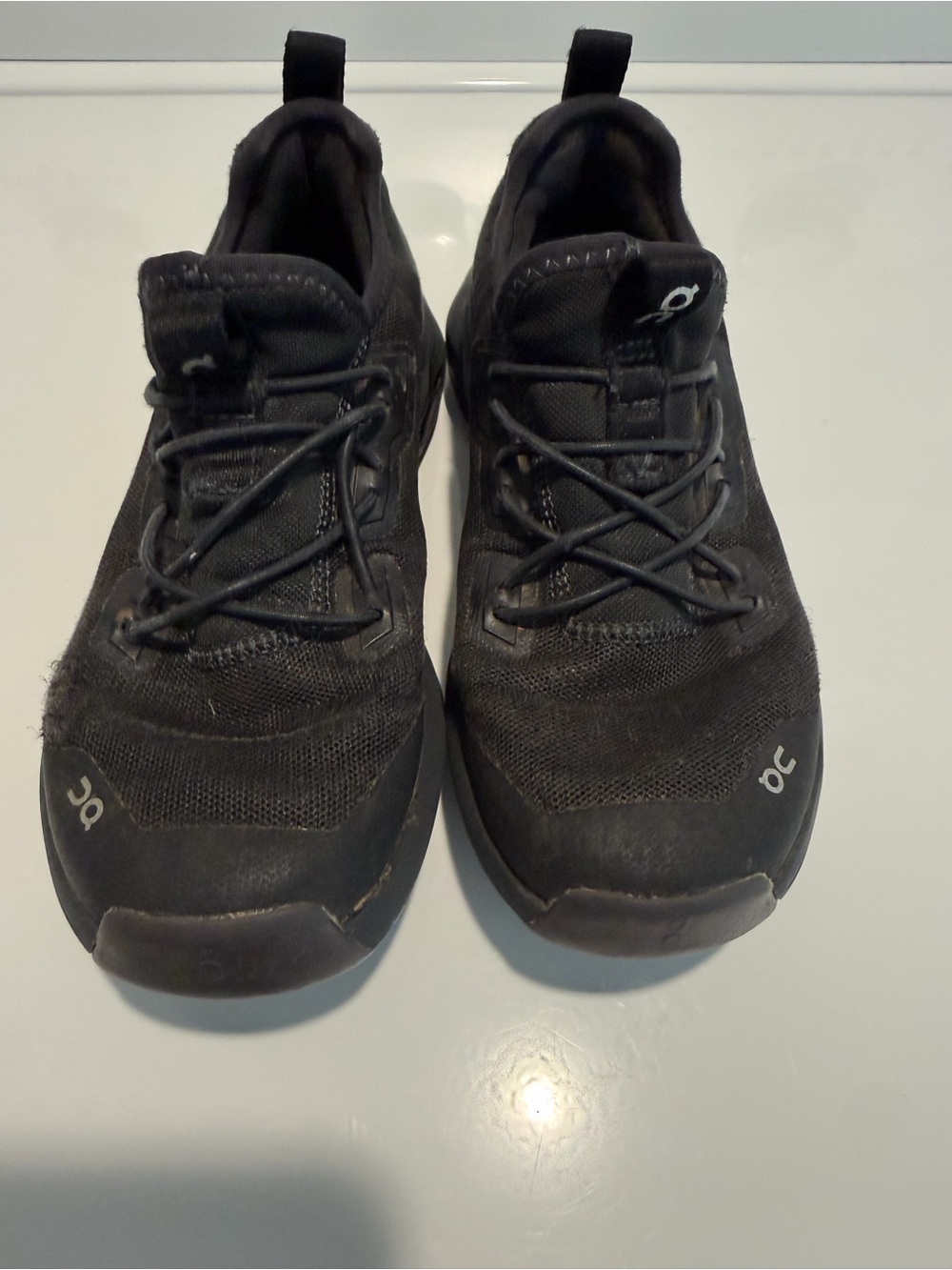 Kids On Running Shoes Black Low-Top Athletic Sneakers